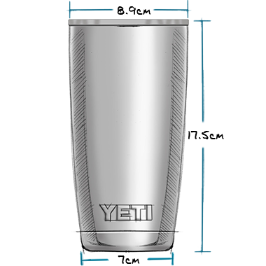 Yeti Rambler 20 oz Tumbler with Magslider Lid