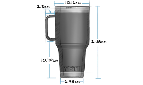 Yeti Rambler 30 oz Travel Mug