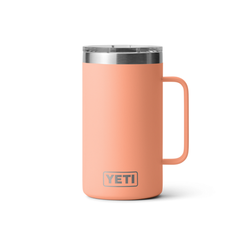 Peach Yeti Travel Mug