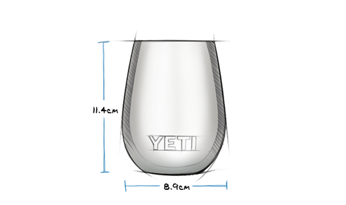 Yeti Rambler 10 oz Wine Tumbler