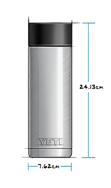 Yeti Rambler 18 oz Hotshot Bottle