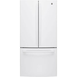 GE Fridge 18.6 Cu. Ft. Counter Depth French Door - White